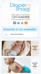 Mobile Screenshot of diapershops.com