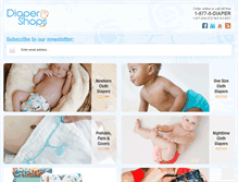 Tablet Screenshot of diapershops.com